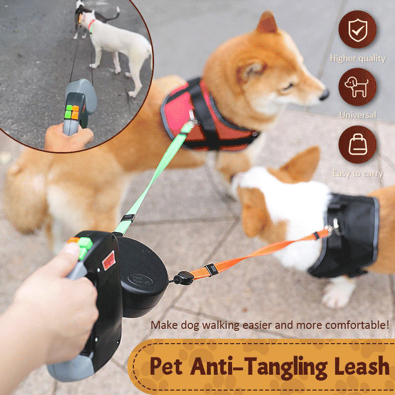 🐾Pet Anti-Tangling Leash
