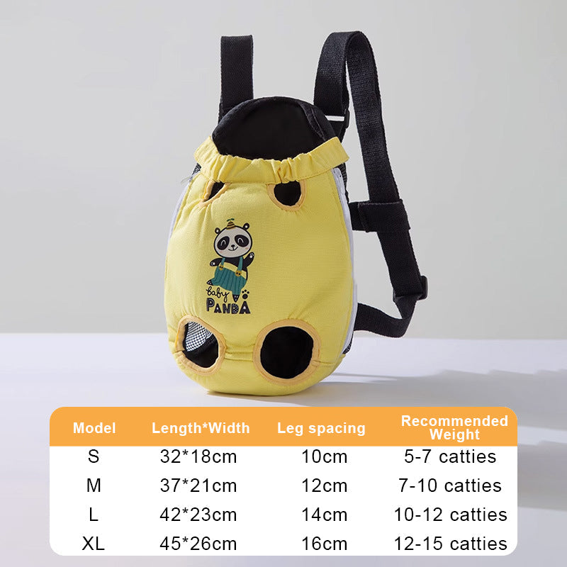 Cartoon Cute Pet Front Bag