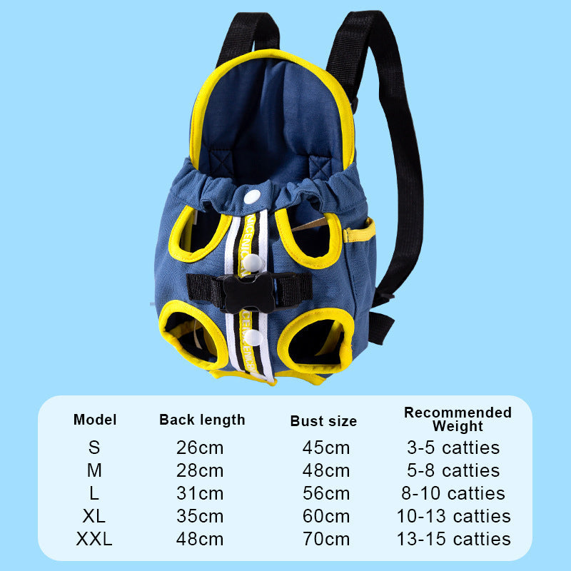 Cartoon Cute Pet Front Bag