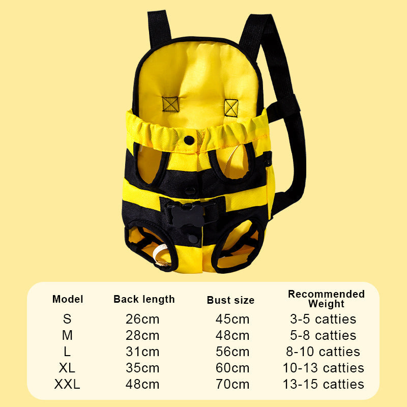 Cartoon Cute Pet Front Bag