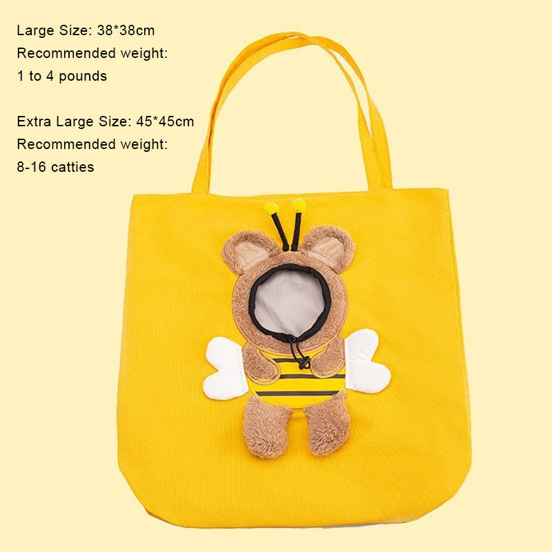 Cartoon Cute Pet Front Bag