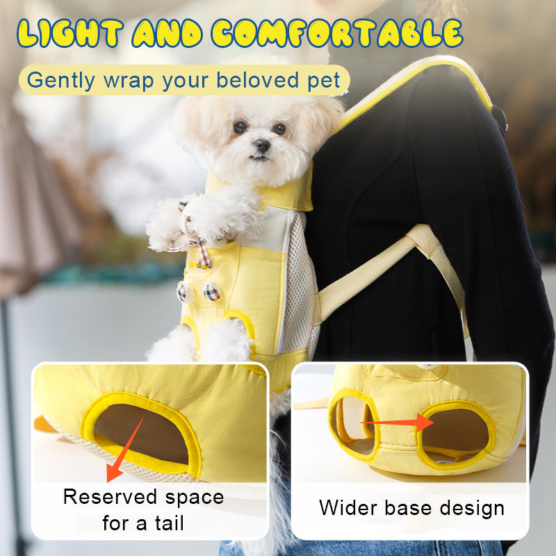 Cartoon Cute Pet Front Bag