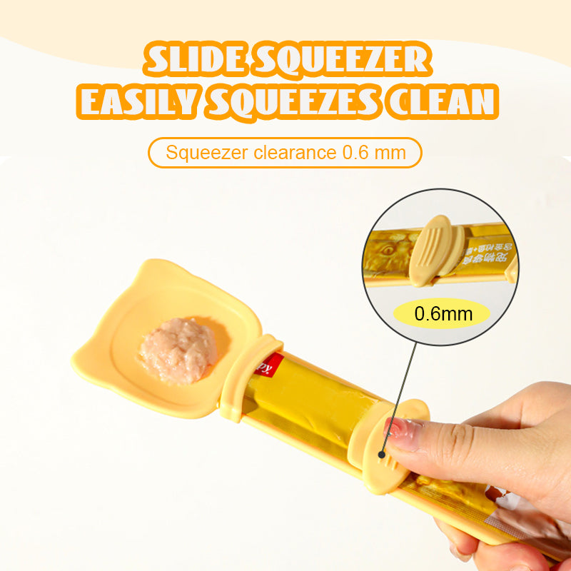 🐾Cat Strip Non-Dirty Hand Feeding Spoon