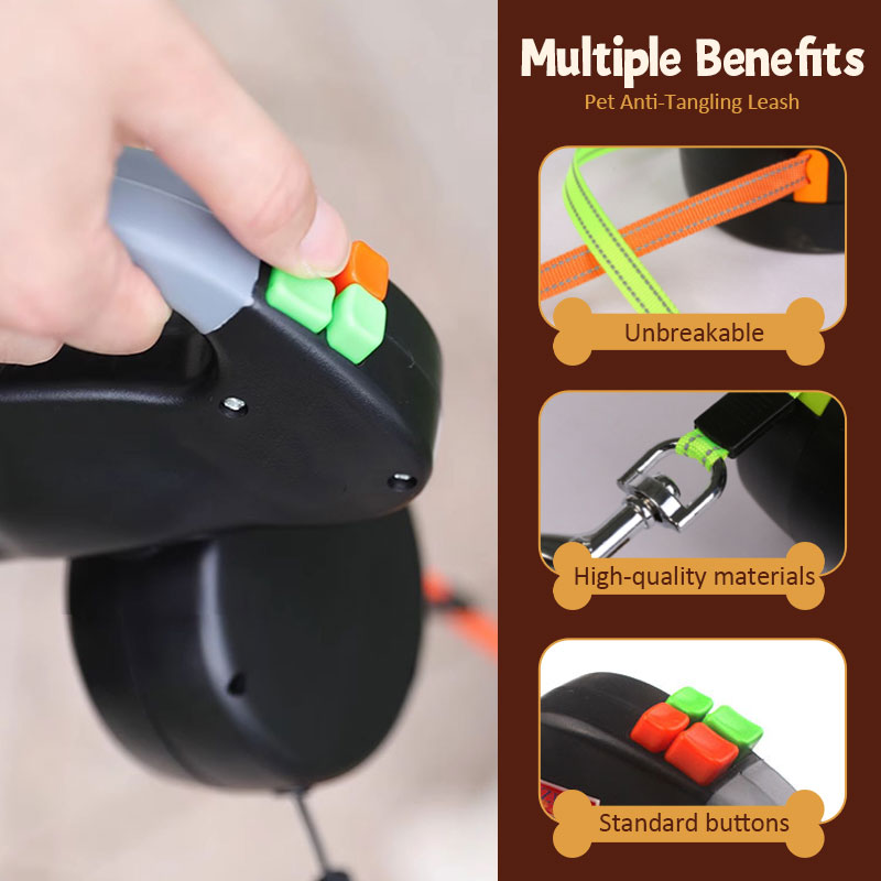 🐾Pet Anti-Tangling Leash