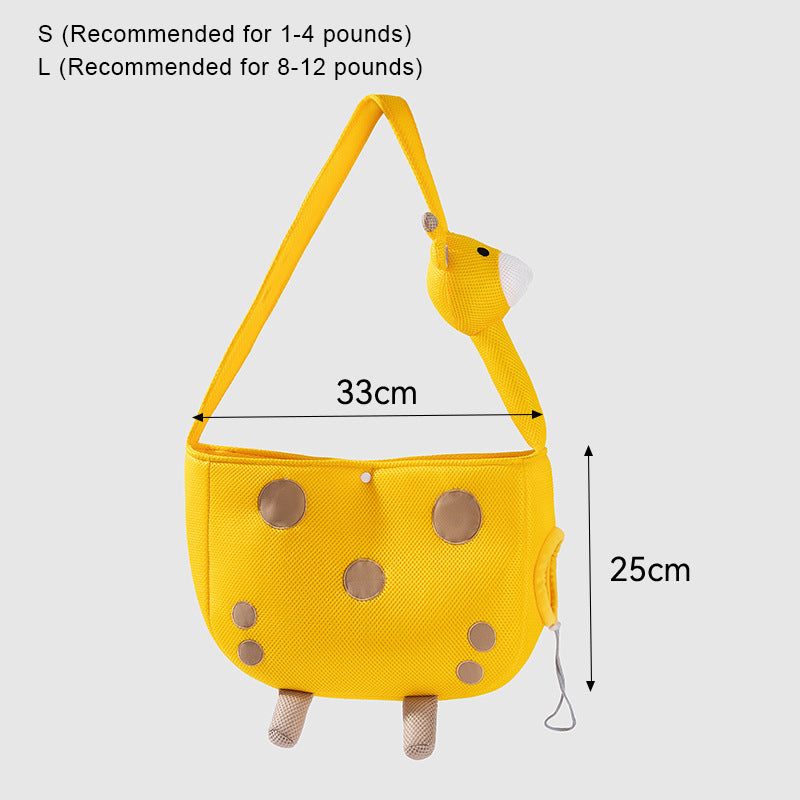 Cartoon Cute Pet Front Bag