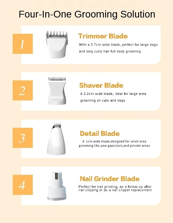 🐾Pet Multi-blade Electric Hair Clipper