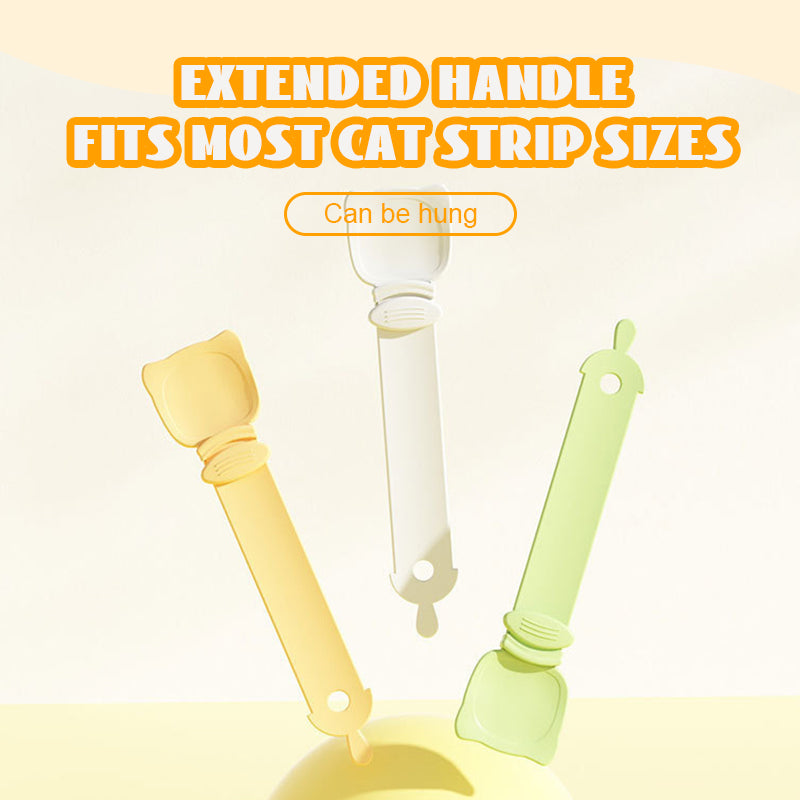 🐾Cat Strip Non-Dirty Hand Feeding Spoon