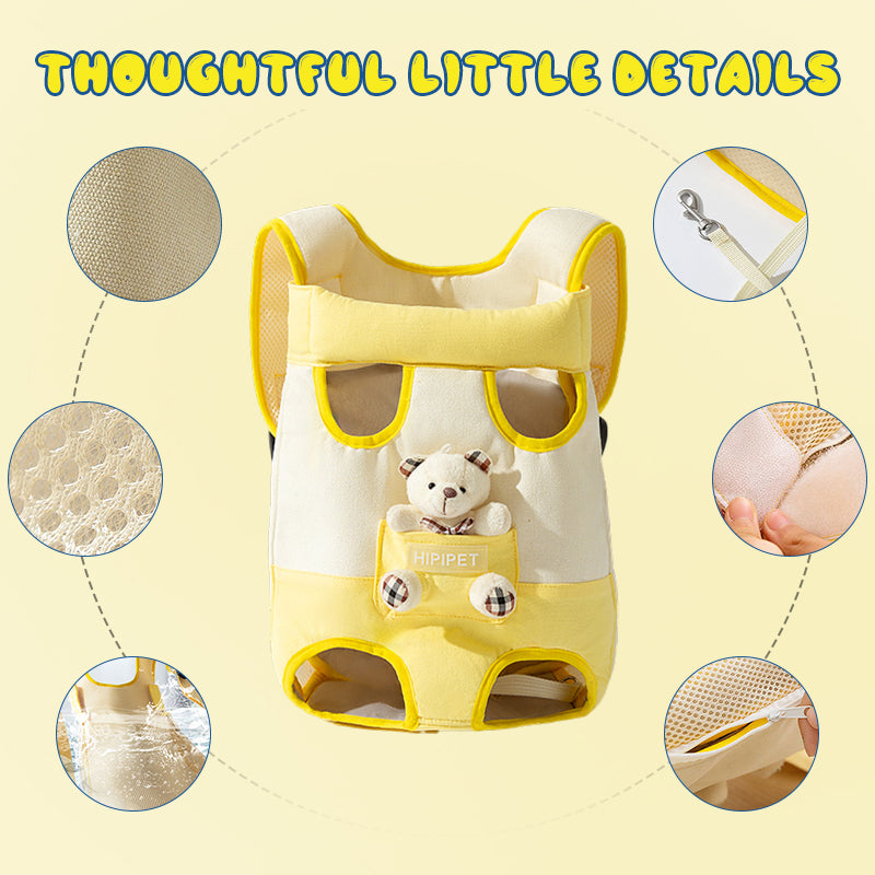 Cartoon Cute Pet Front Bag
