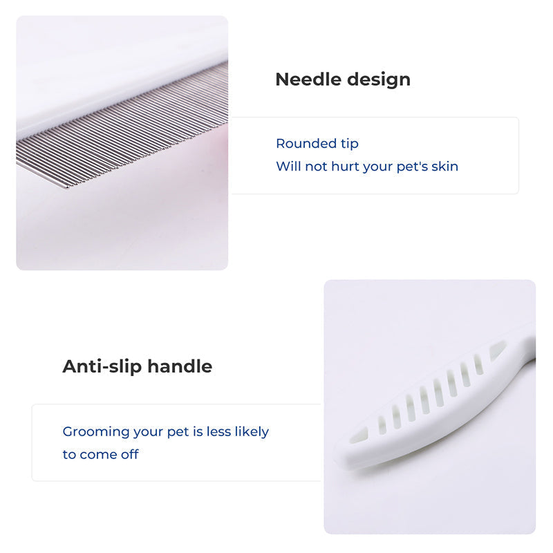 😻💧Multifunctional Pet Hair Comb Flea and Tear Stain Removal🐶✨