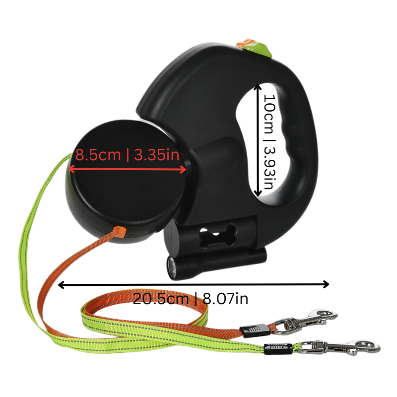 🐾Automatic retractable pet leash