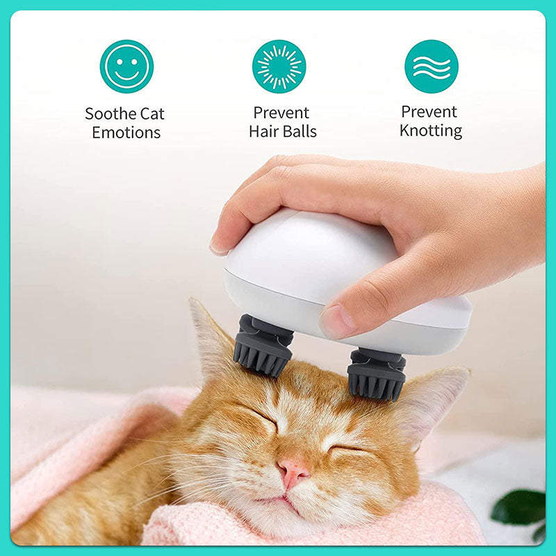 🐾Pet Mini Electric Four Claw Massager
