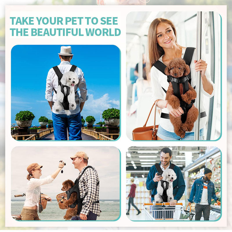 š¾Wrap Pet Chest Backpack