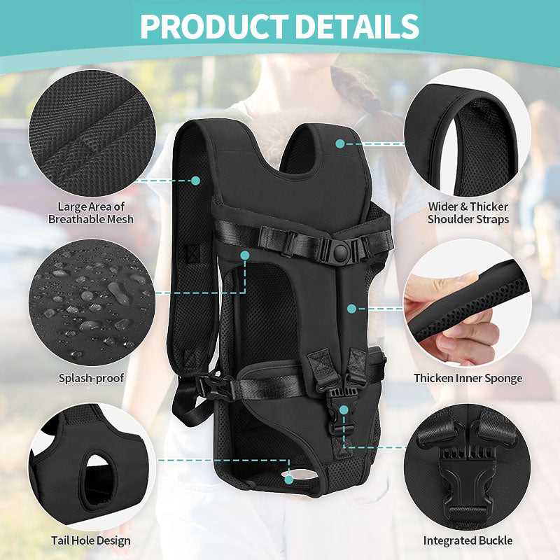 š¾Wrap Pet Chest Backpack