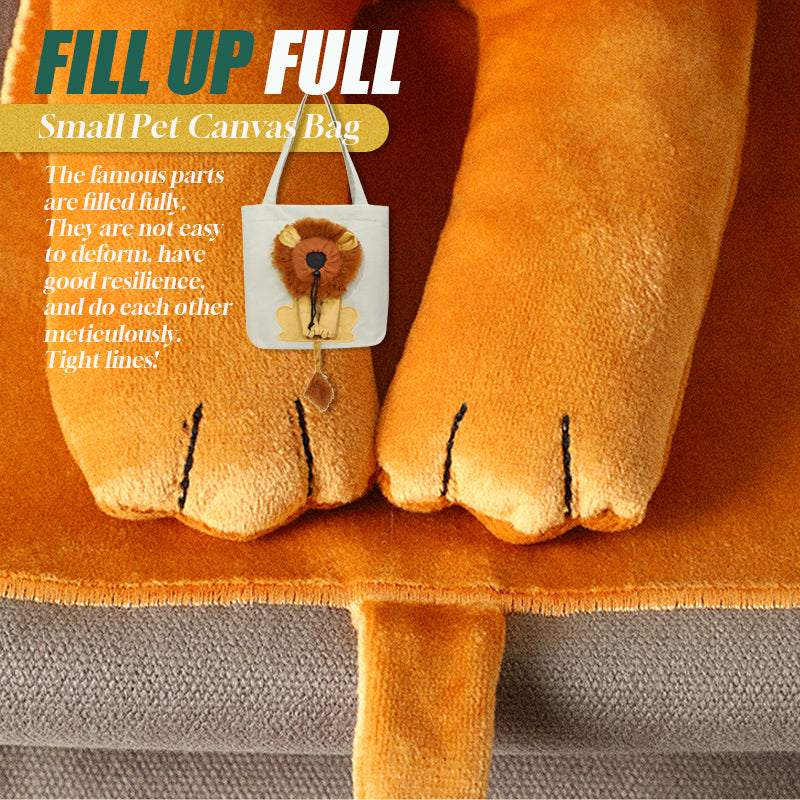 🐾Small Pet Canvas Bag
