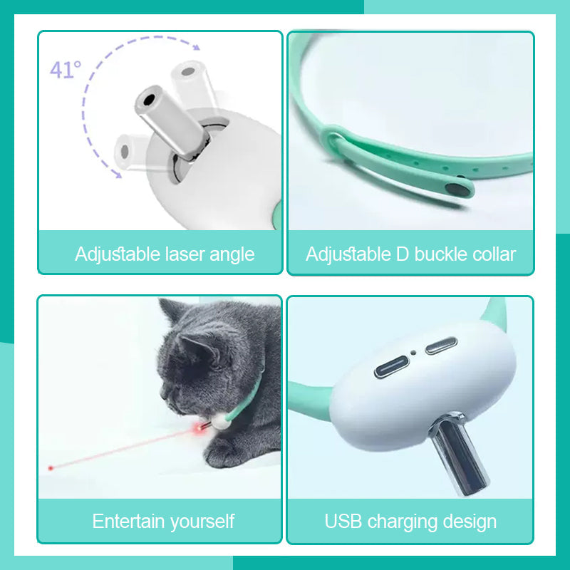 🐾Laser Collar Cat Teaser Toy