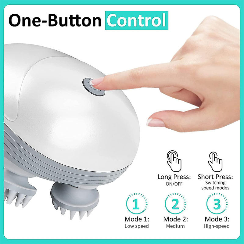 🐾Pet Mini Electric Four Claw Massager