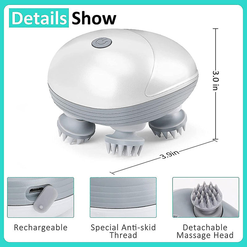 🐾Pet Mini Electric Four Claw Massager