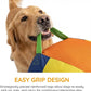 🐾10/18/22" Herding Ball for Dogs & Horses - Tear-Resistant Inflatable Toy with Heavy-Duty Handle Cover & Pump - Durable Exercise Ball for Large Pets