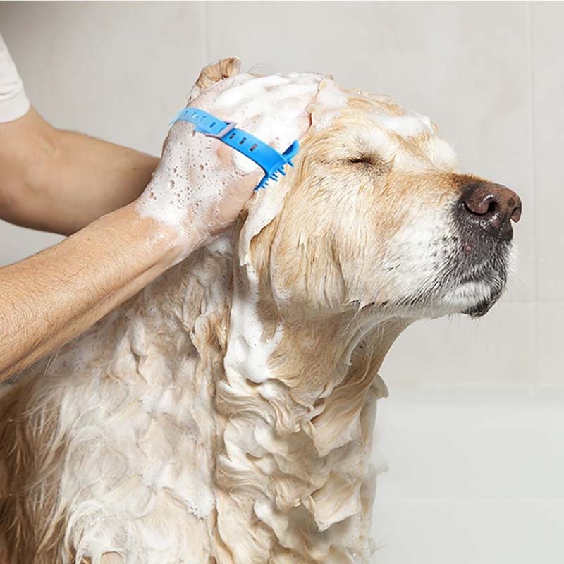 Dog Bath Silicone Massage Brush