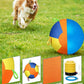 🐾10/18/22" Herding Ball for Dogs & Horses - Tear-Resistant Inflatable Toy with Heavy-Duty Handle Cover & Pump - Durable Exercise Ball for Large Pets