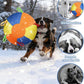 🐾10/18/22" Herding Ball for Dogs & Horses - Tear-Resistant Inflatable Toy with Heavy-Duty Handle Cover & Pump - Durable Exercise Ball for Large Pets