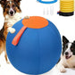 🐾10/18/22" Herding Ball for Dogs & Horses - Tear-Resistant Inflatable Toy with Heavy-Duty Handle Cover & Pump - Durable Exercise Ball for Large Pets