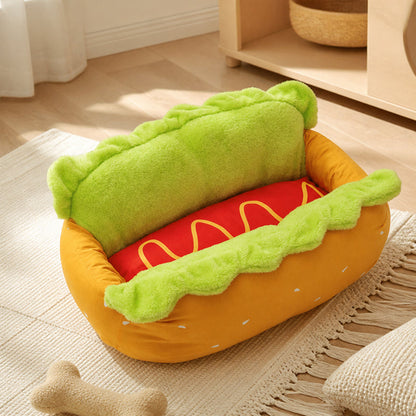🐾Hot Dog Dog Bed