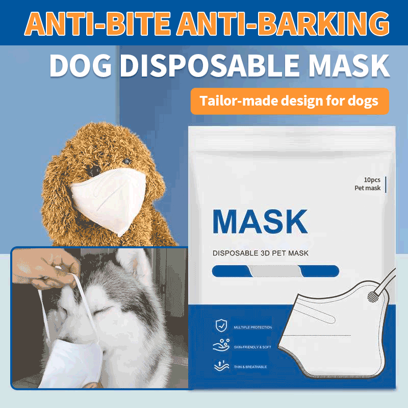 🐾Anti-Bite Anti-Barking Dog Disposable Mask