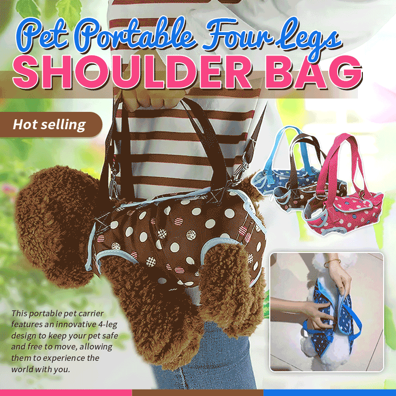 🐾Pet Portable Four Legs Shoulder Bag