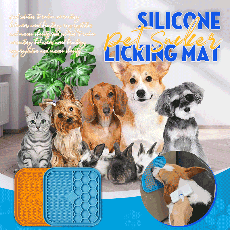 🐾Silicone Pet Sucker Licking Mat