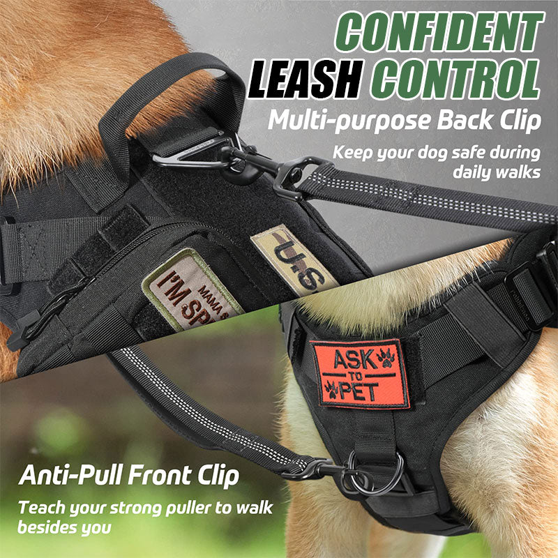 🐾Medium To Large Dog Tactical Harness