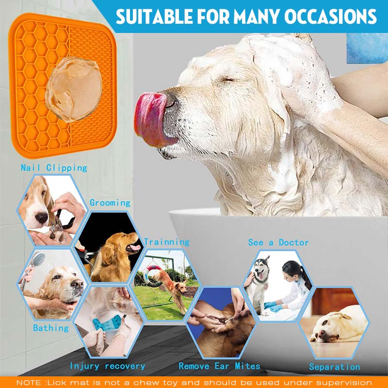 🐾Silicone Pet Sucker Licking Mat