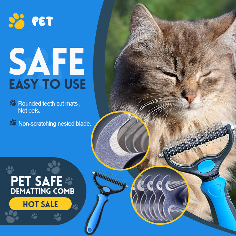 🐾Pet Safe Dematting Comb
