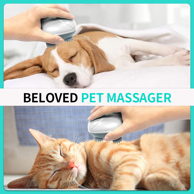 🐾Pet Mini Electric Four Claw Massager