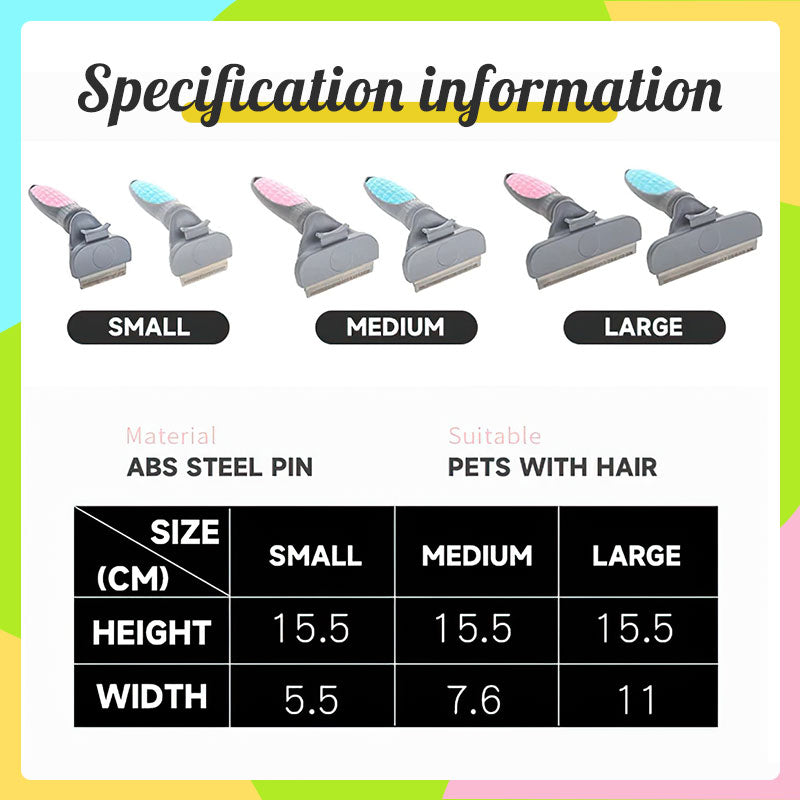 🐾Stainless Steel Needle Pet Comb
