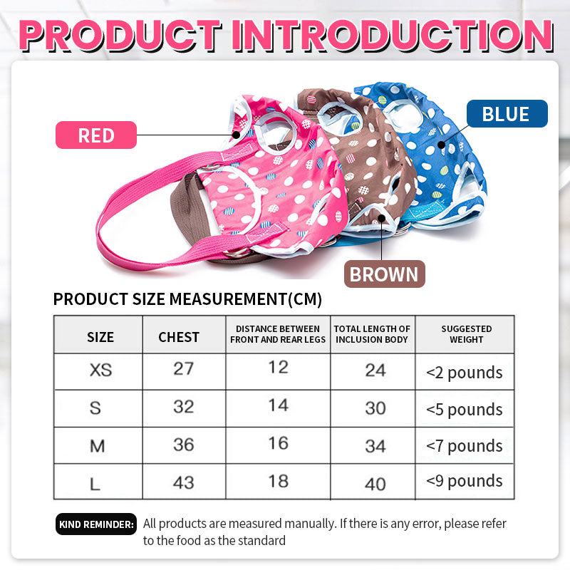 🐾Pet Portable Four Legs Shoulder Bag